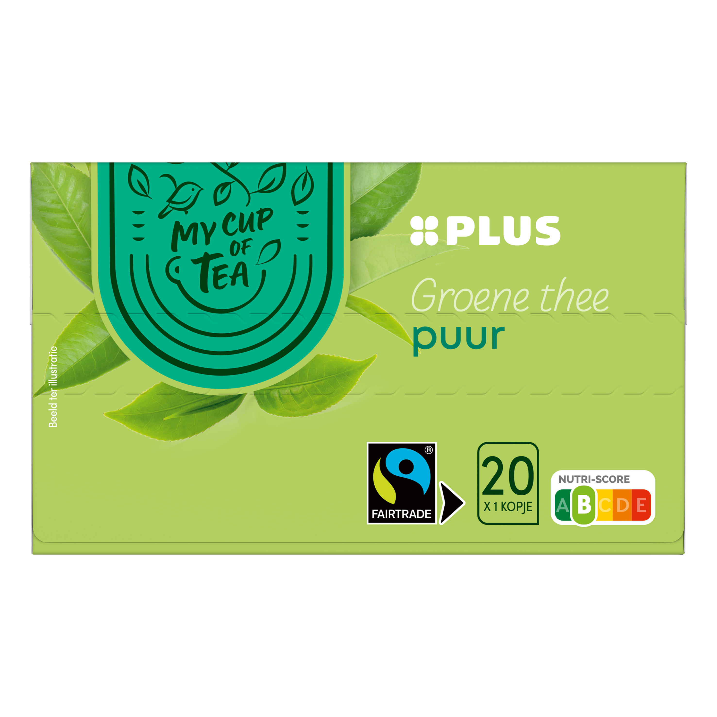 PLUS IJsthee groene thee Fairtrade Pak 1500 ml