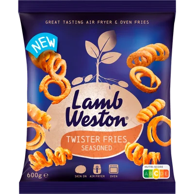 Lamb Weston Twister Fries Zak 600 g
