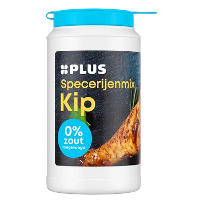 PLUS Kipkruiden zonder toegevoegd zout Bus 90 g
