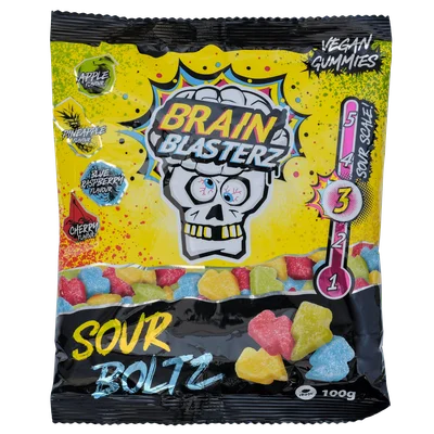 Brain Blasterz Sour Boltz Zak 100 g