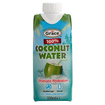 Grace 100% Coconut Water Pak 330 ml