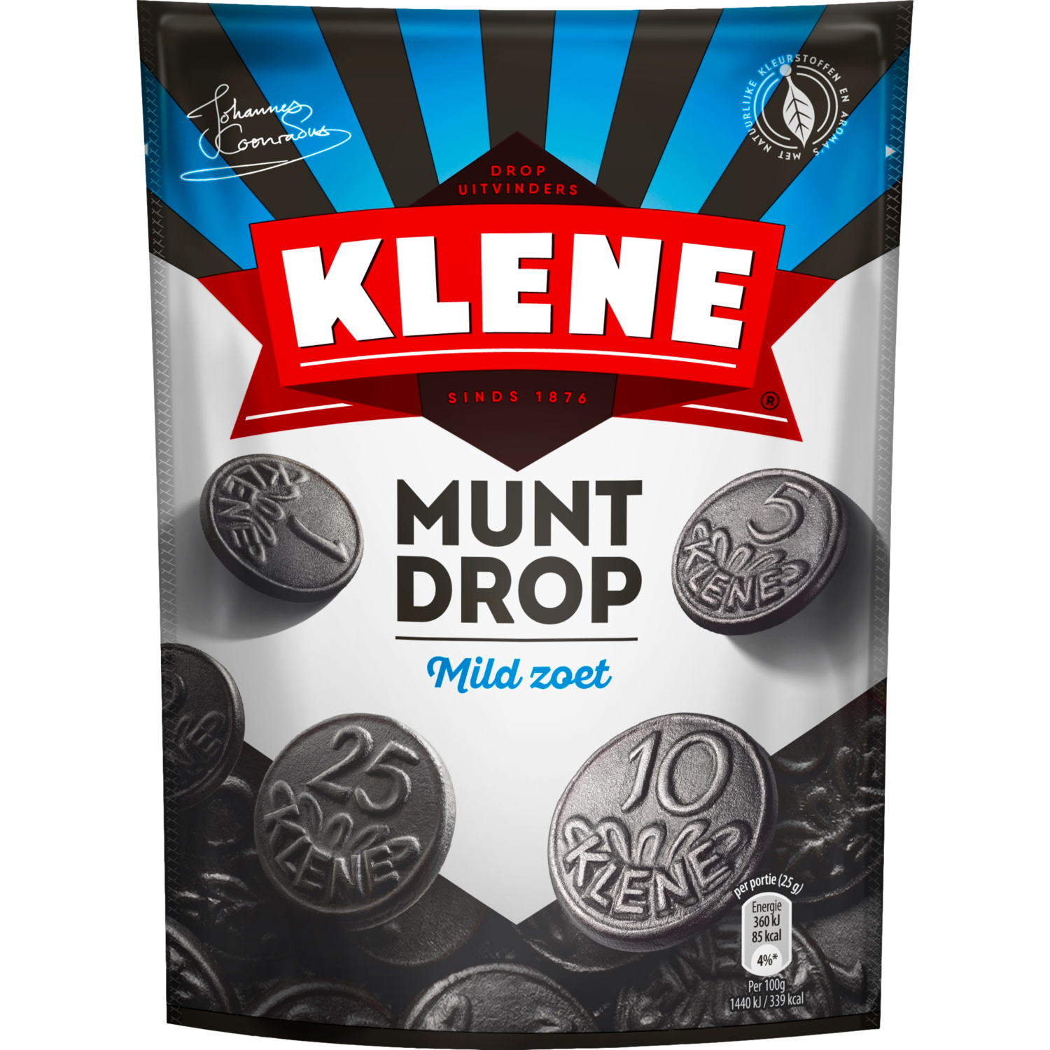 Klene Muntdrop Zak 210 g