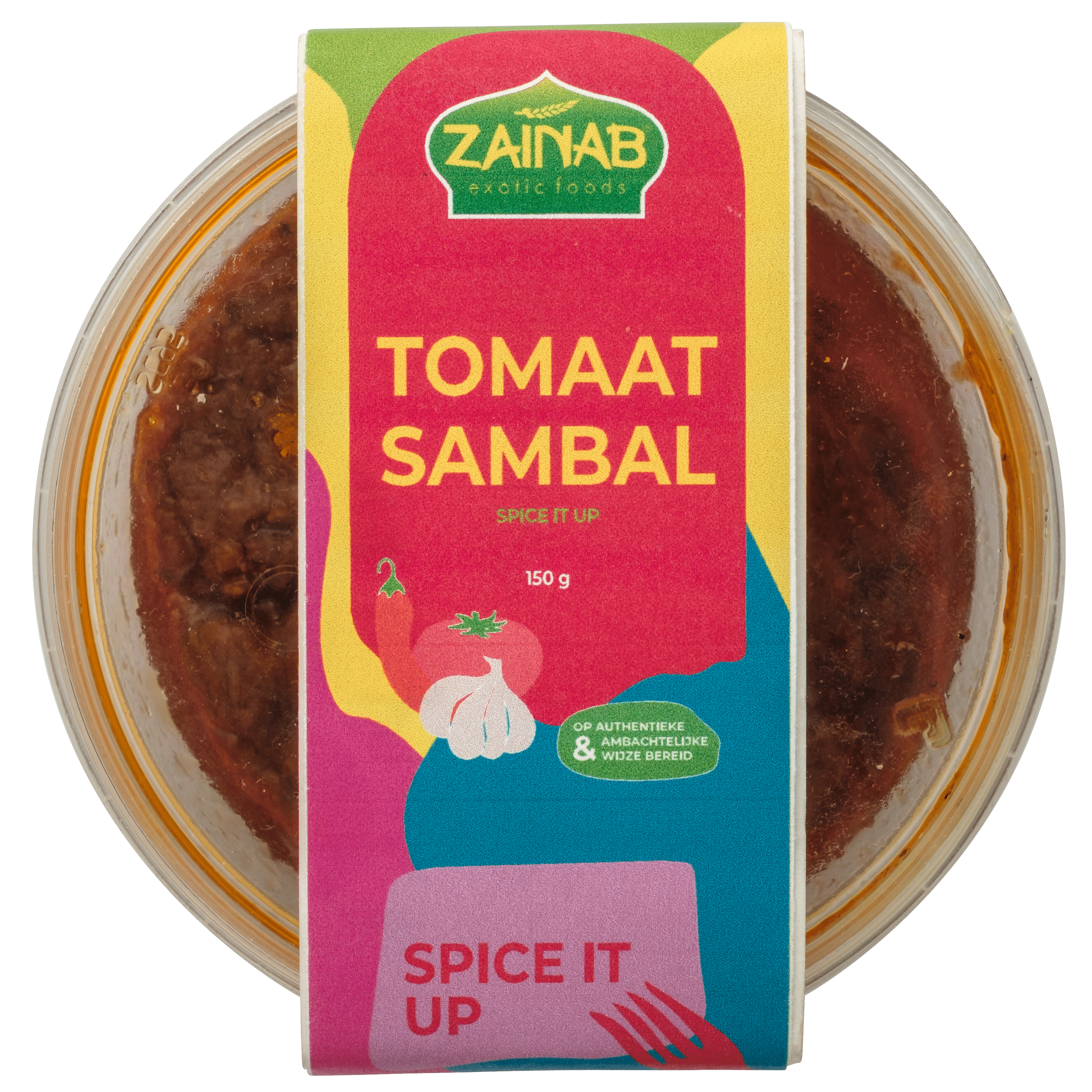 Zainab tomaat sambal Kuipje 150 g