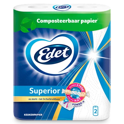 Edet keukenpapier compost Zak 6 st