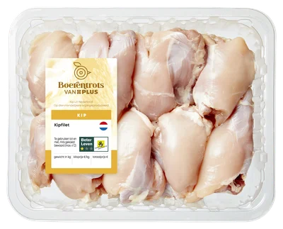 PLUS Boerentrots Kipdijfilet Tray 770 g