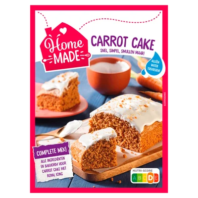 Homemade Carrotcake met icing Doos 330 g