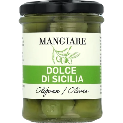 Mangiare bella di cerignola olijven Pot 180 g