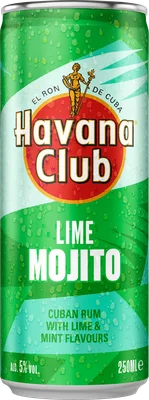 Havana club Lime Mojito Blik 250 ml