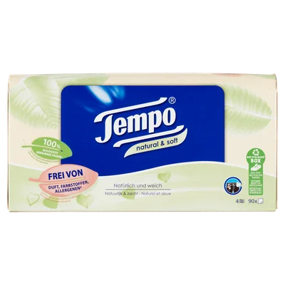 Tempo Natural &amp; Soft Box Doos 90 st