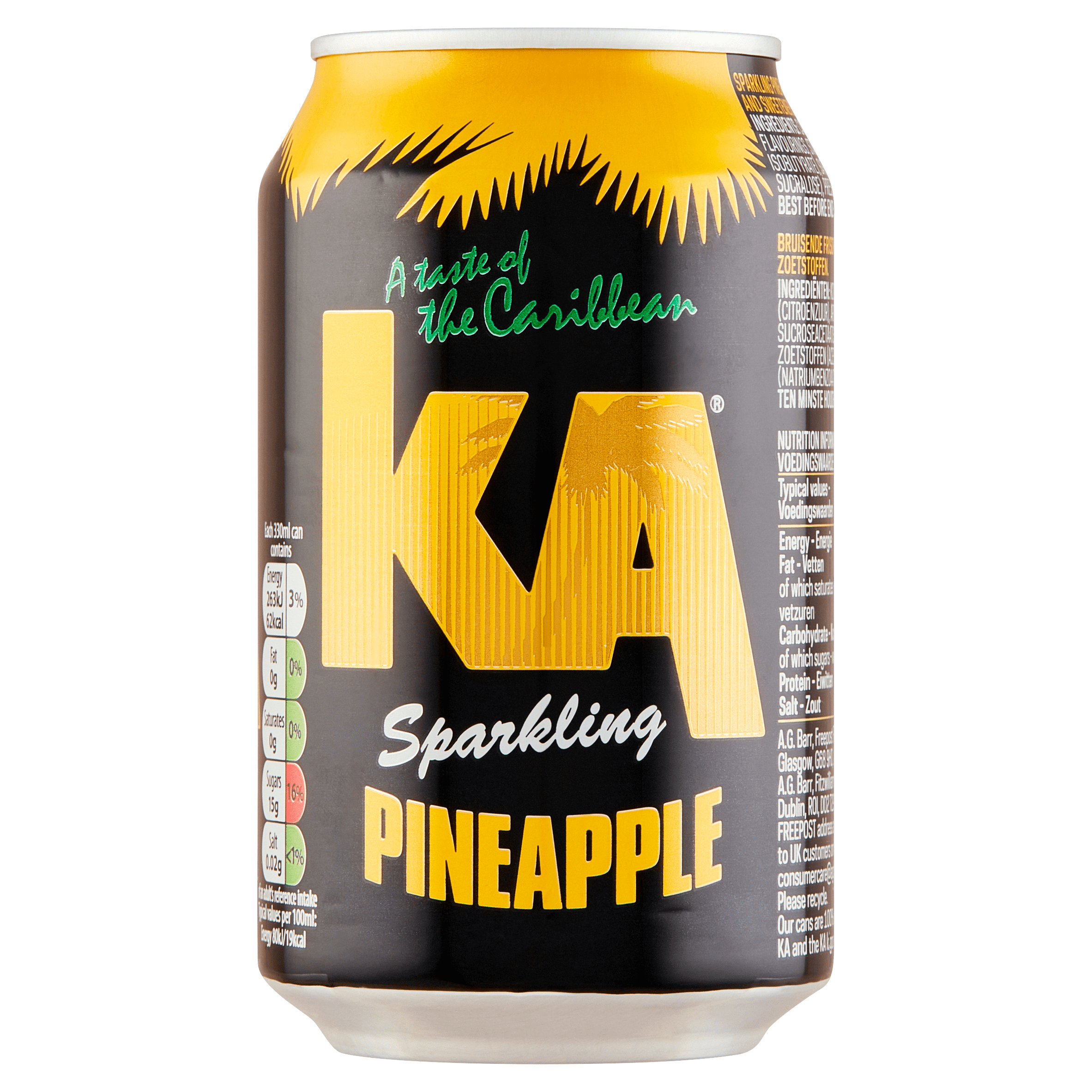KA Pineapple Blik 330 ml