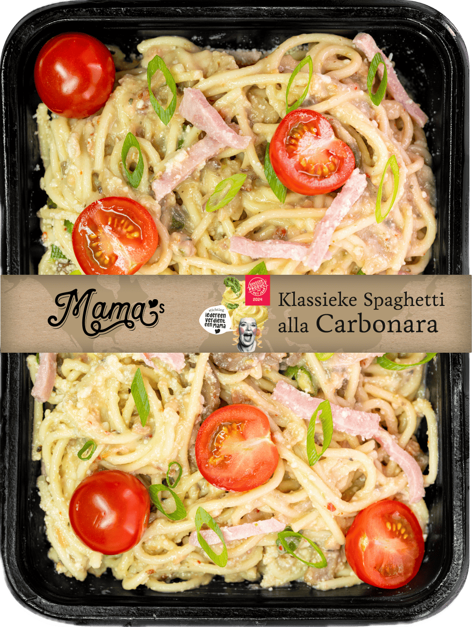 Mama's Maaltijden Spaghetti Carbonara Tray 450 g