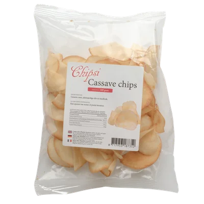 Chipsi cassave chips Zak 100 g