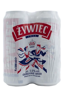 Zywiec Bier 0.5 Set 2000 ml