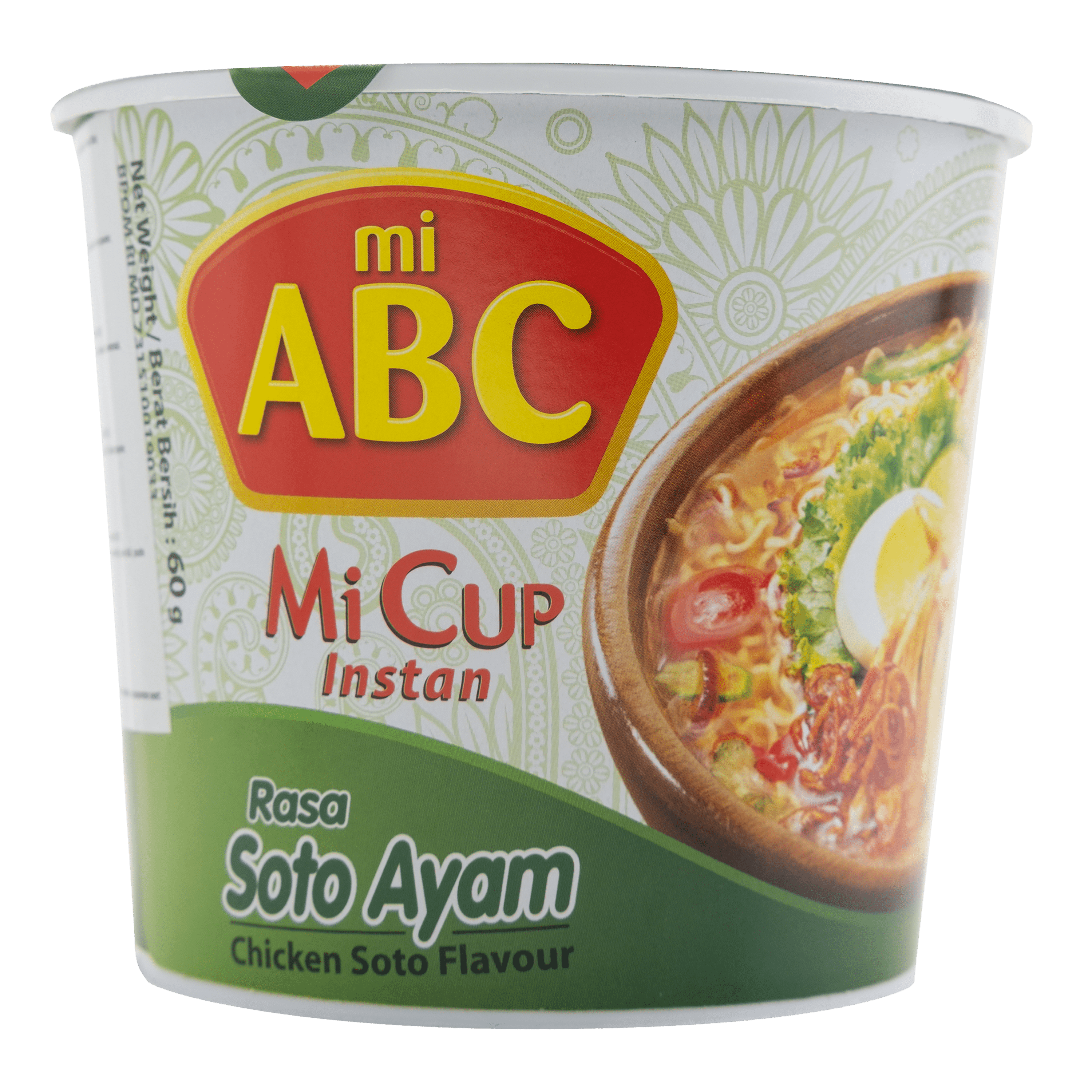 Abc Soto chicken noodles cup Beker 60 g