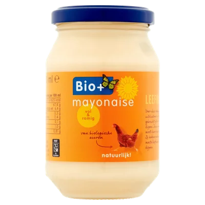 BIO+ Mayonaise vol &amp; romig Bus 250 ml