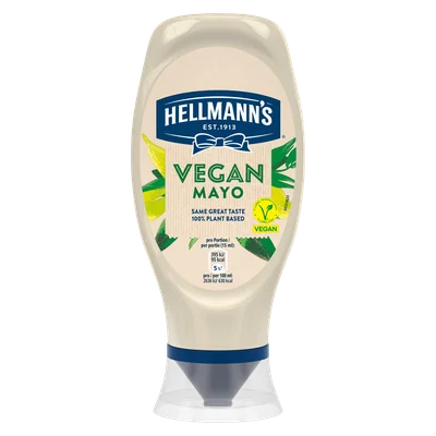 Hellmann's Vegan mayonaise Fles 430 ml