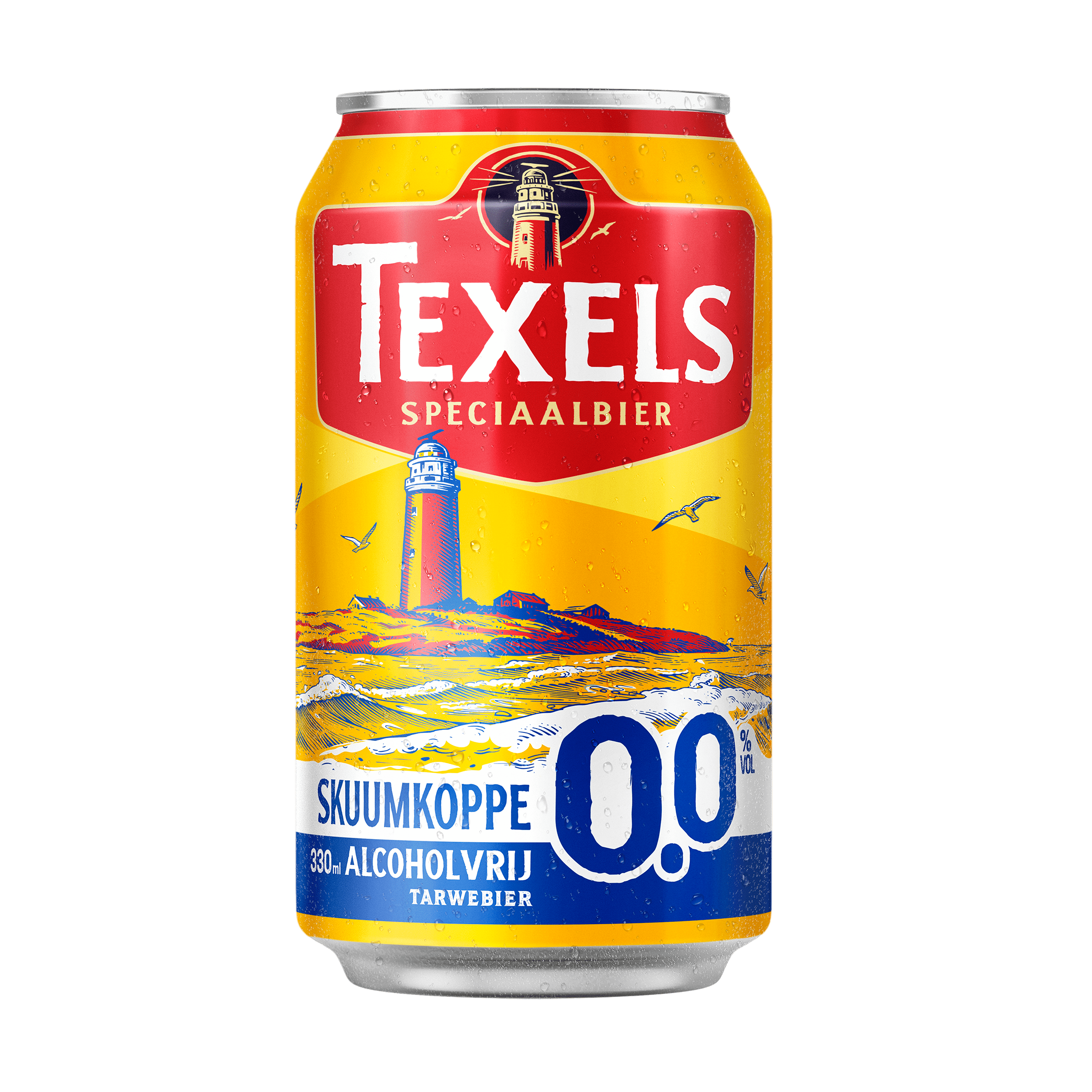 Texels Skuumkoppe 0.0 bier blik Blik 330 ml