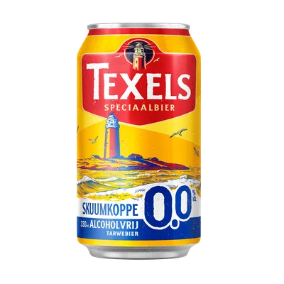 Texels Skuumkoppe 0.0 bier blik Blik 330 ml