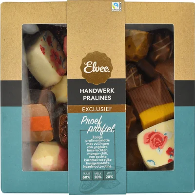 Elvee Handwerkpralines Doos 425 g