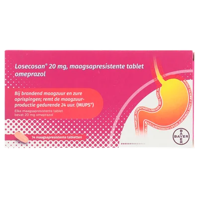 Losecosan Tablet 20 mg Doos 7 st