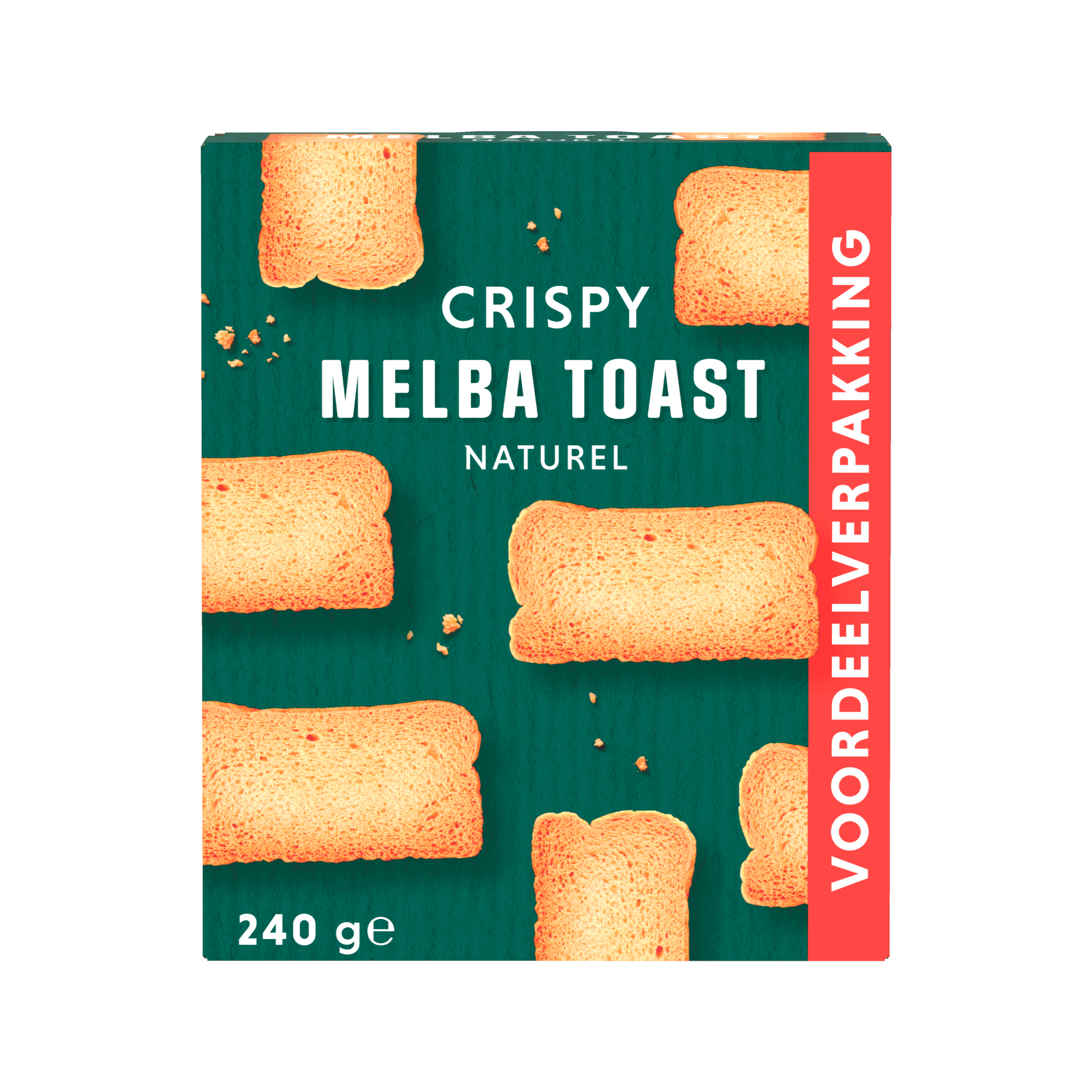 Crispy Melba toast Doos 240 g