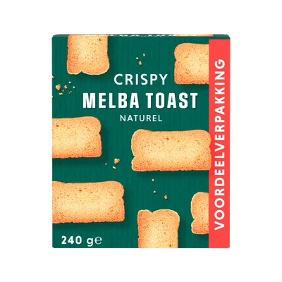 Crispy Melba toast Doos 240 g