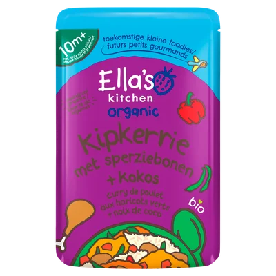 Ella's Kitchen Kip kerrie 10+ Stazak 190 g