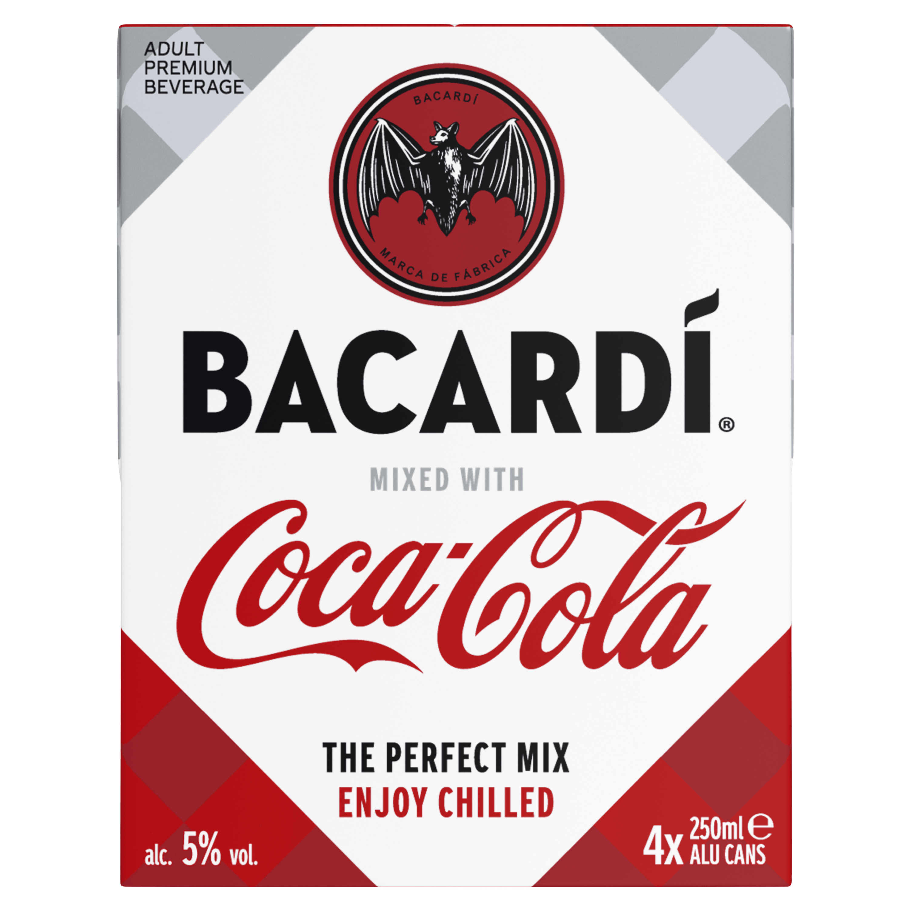 Bacardi Coca-Cola 4-pack Krimp 4 st