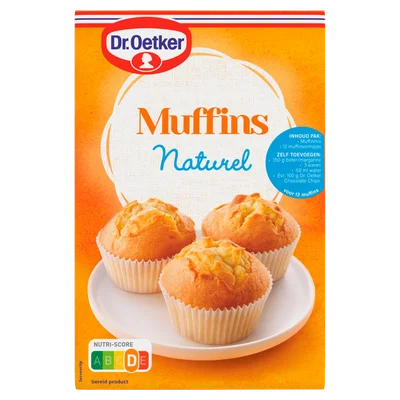 Dr. Oetker Muffins naturel bakmix Pak 350 g