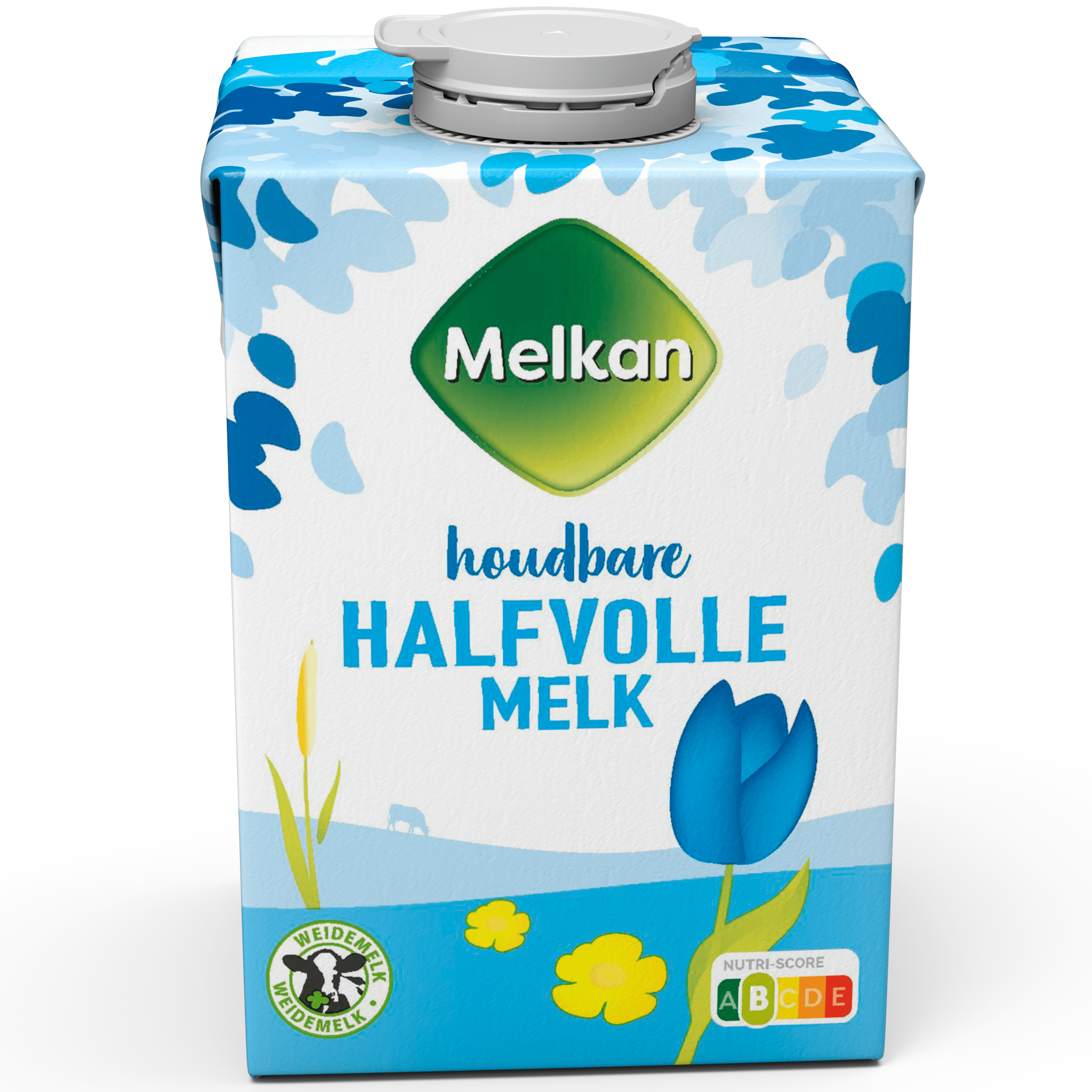 Melkan Houdbare halfvolle melk Pak 500 ml