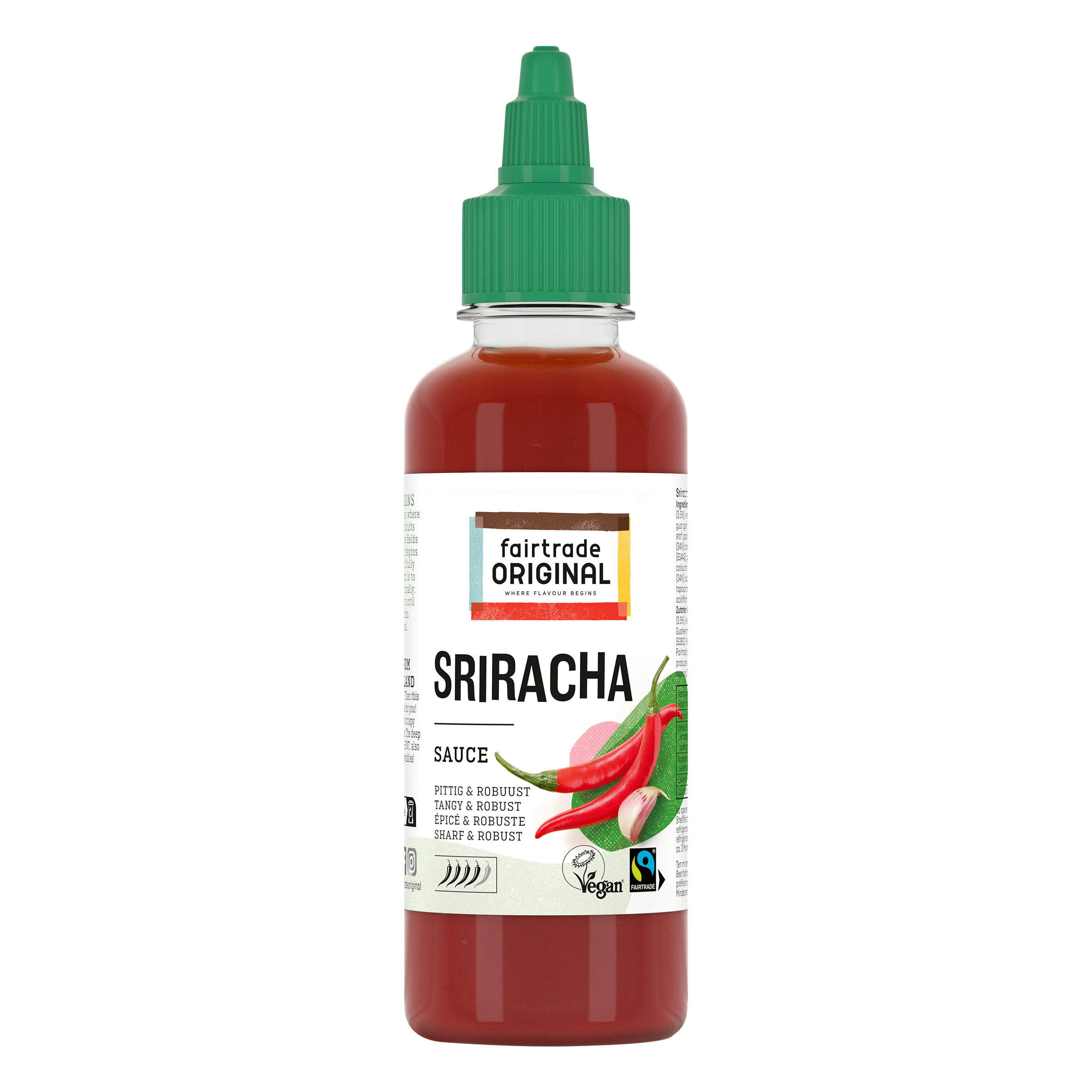 Fairtrade Original Sriracha Saus Fles 250 ml