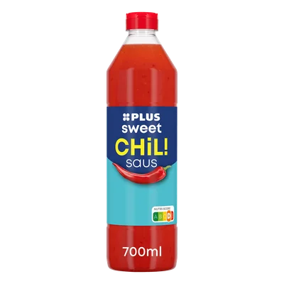 PLUS Sweet chilisaus Fles 700 ml