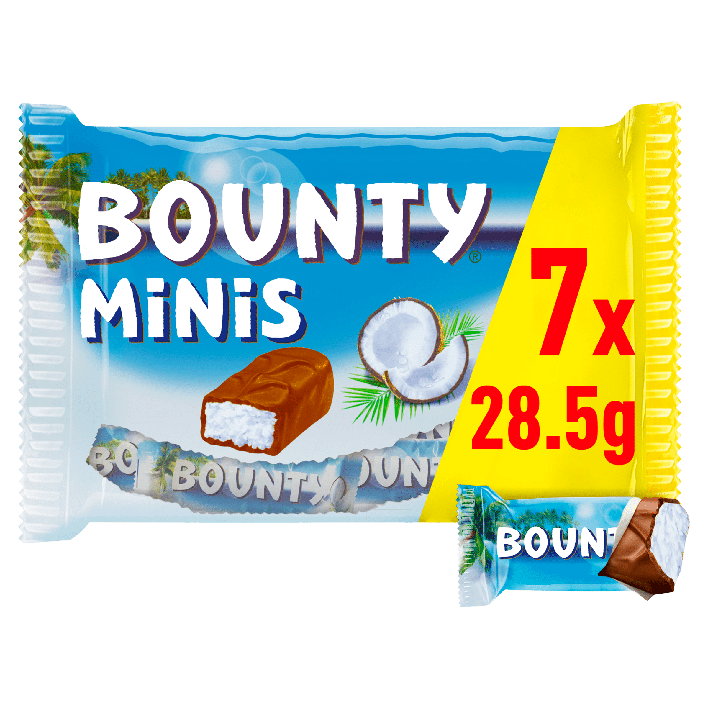 Bounty Melk Chocolade Kokos Mini's Zak 227 g