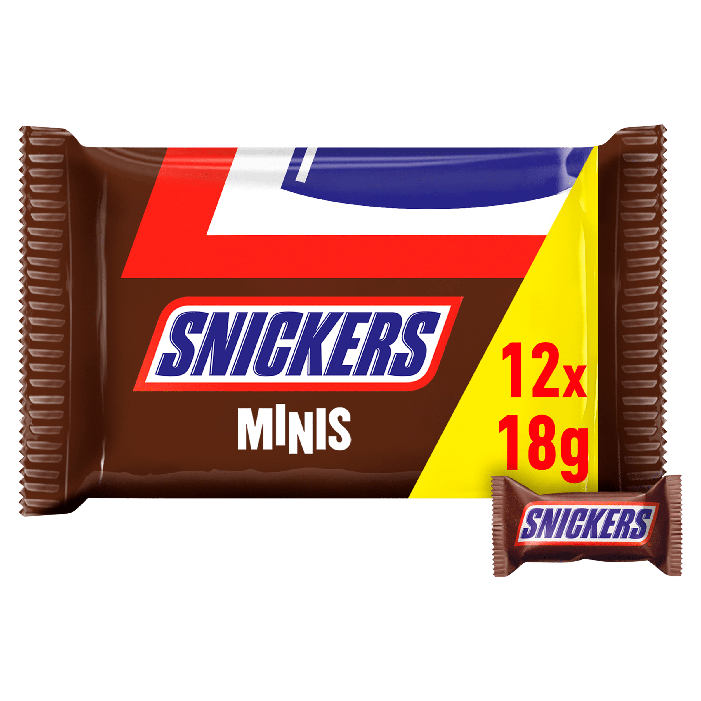 Snickers Melk Chocolade Karamel Mini's Zak 227 g