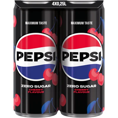 Pepsi Cola zero cherry Tray 1000 ml