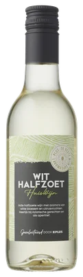 PLUS Huiswijn Wit halfzoet Fles 250 ml