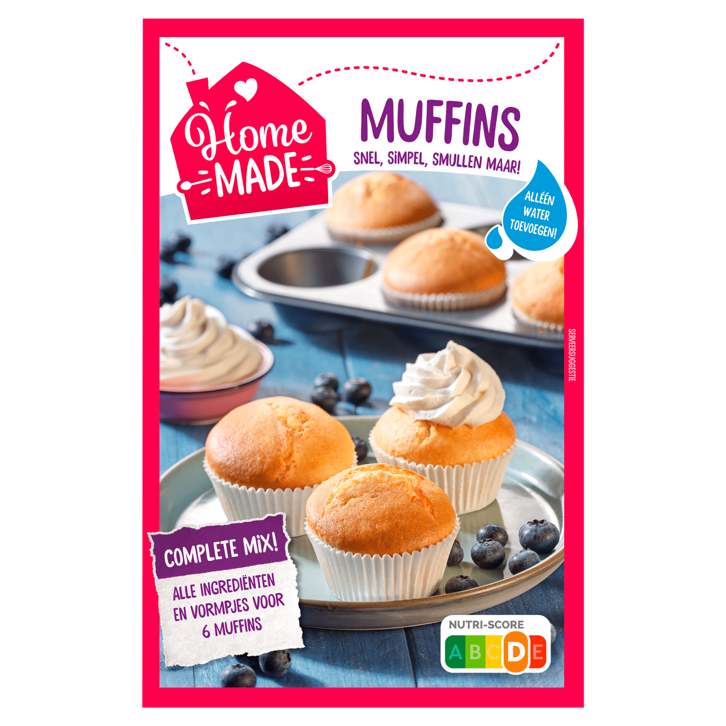 Homemade Muffinmix Doos 275 g