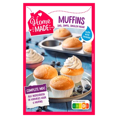 Homemade Muffinmix Doos 275 g