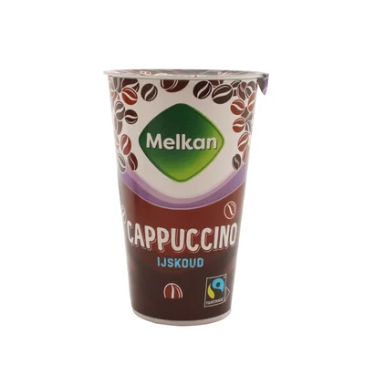 Melkan IJskoffie latte macchiato Beker 250 ml