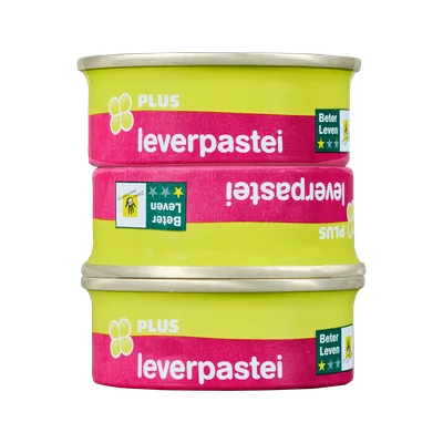 PLUS Leverpastei 3-pack Set 168 g