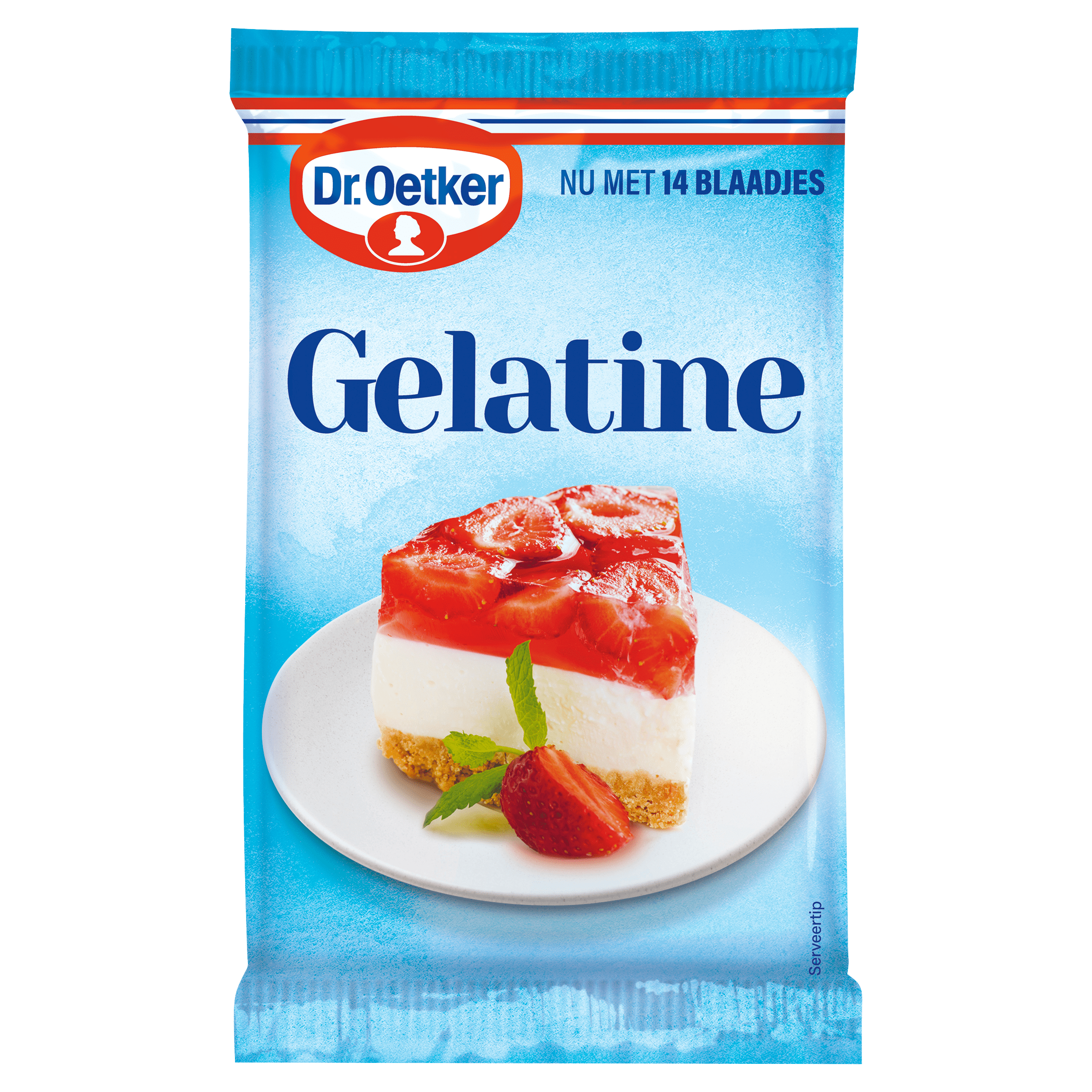 Dr. Oetker Bladgelatine 14 blaadjes Zakje 23 g