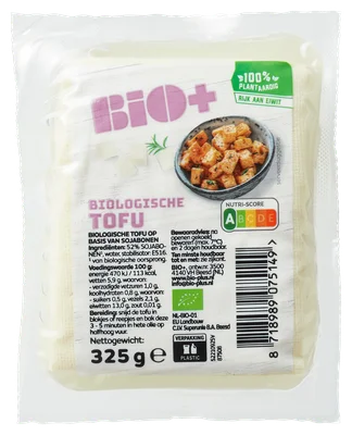 BIO+ Tofu Zak 325 g