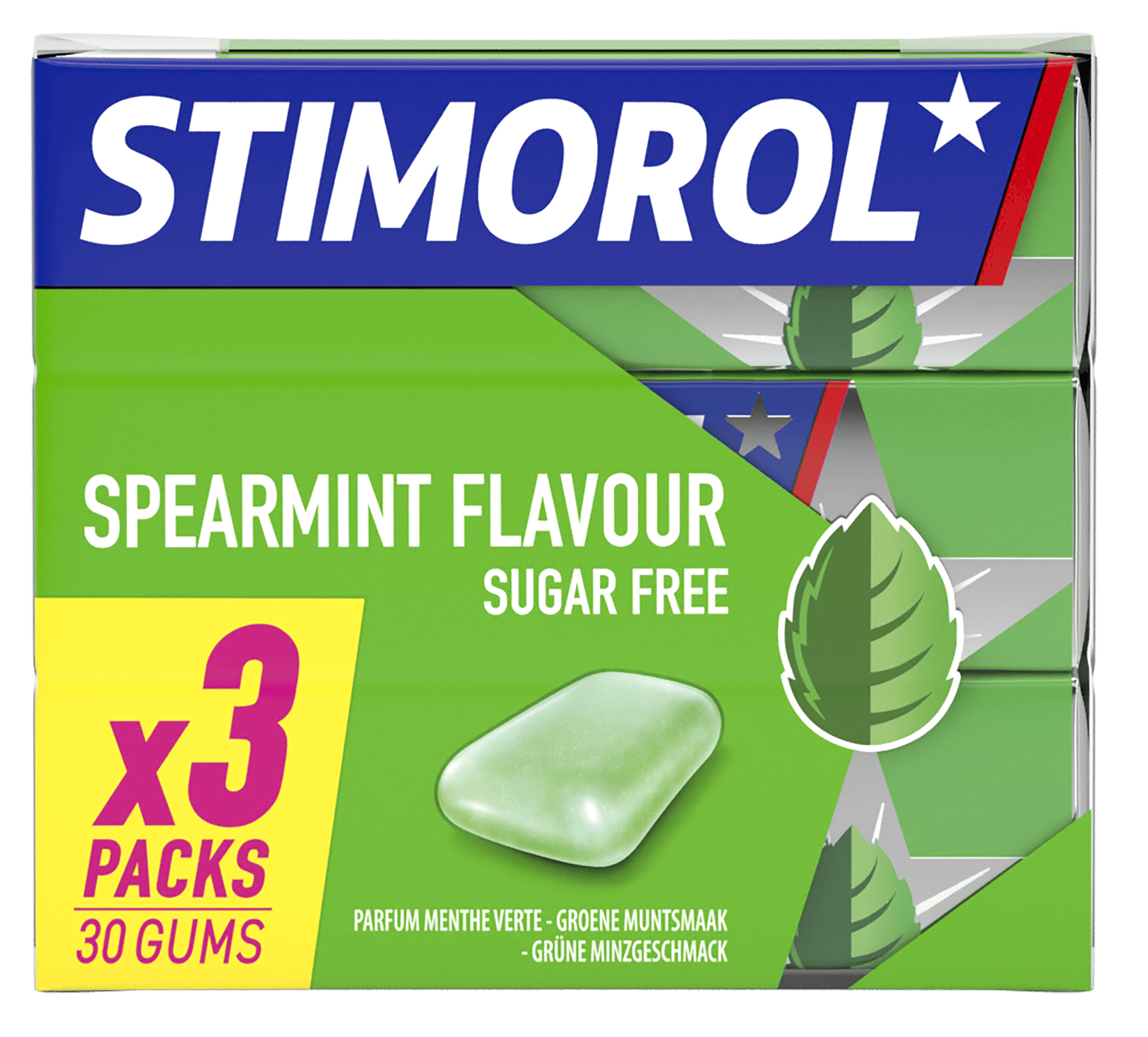 Stimorol Spearmint 3-pack Wikkel 42 g