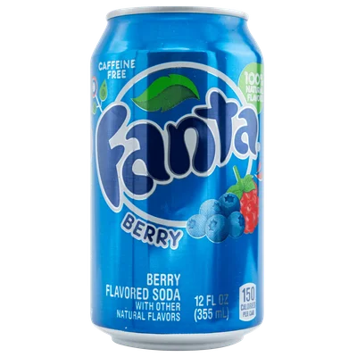 Fanta Berry Blik 355 ml