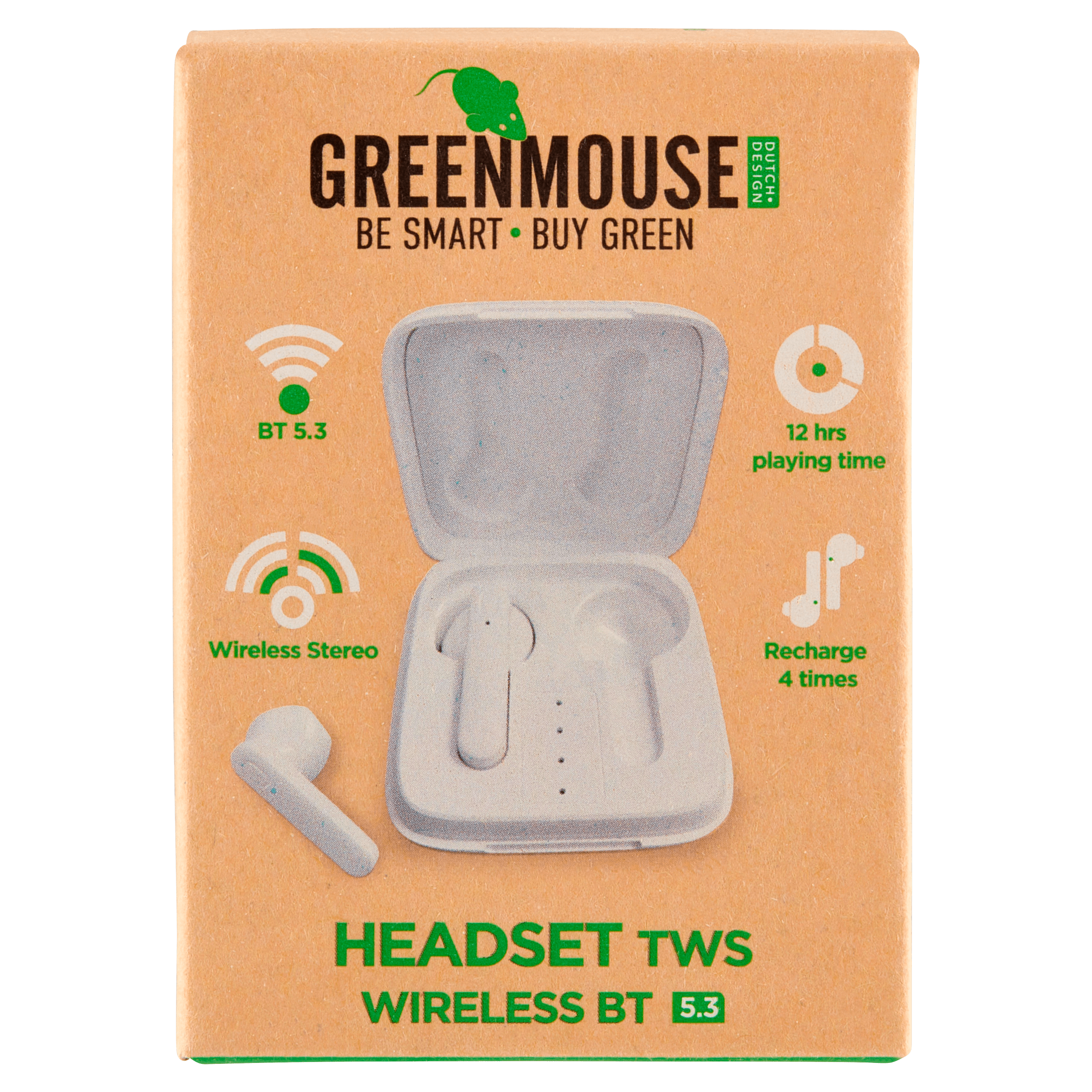 GreenMouse Headset Wireless BT Doos 1 st