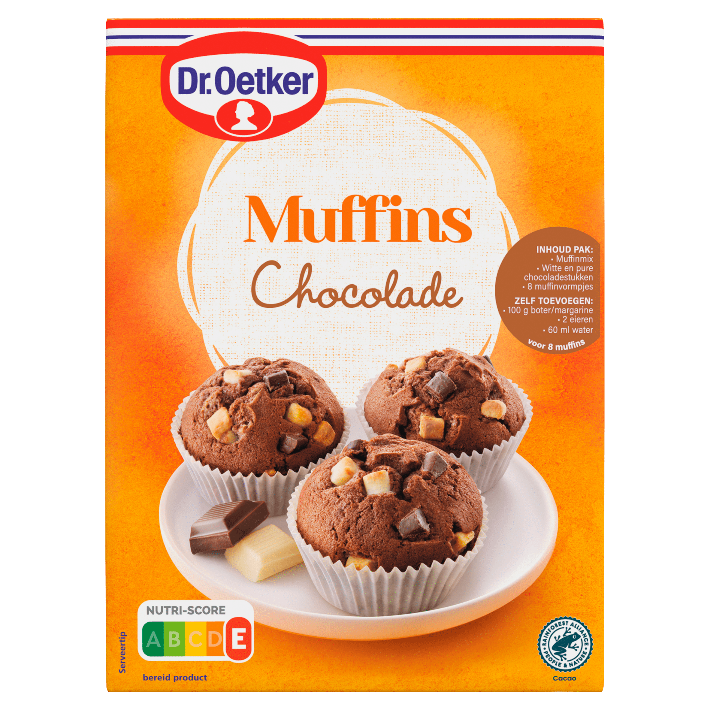 Dr. Oetker Muffin Chocolade Pak 345 g