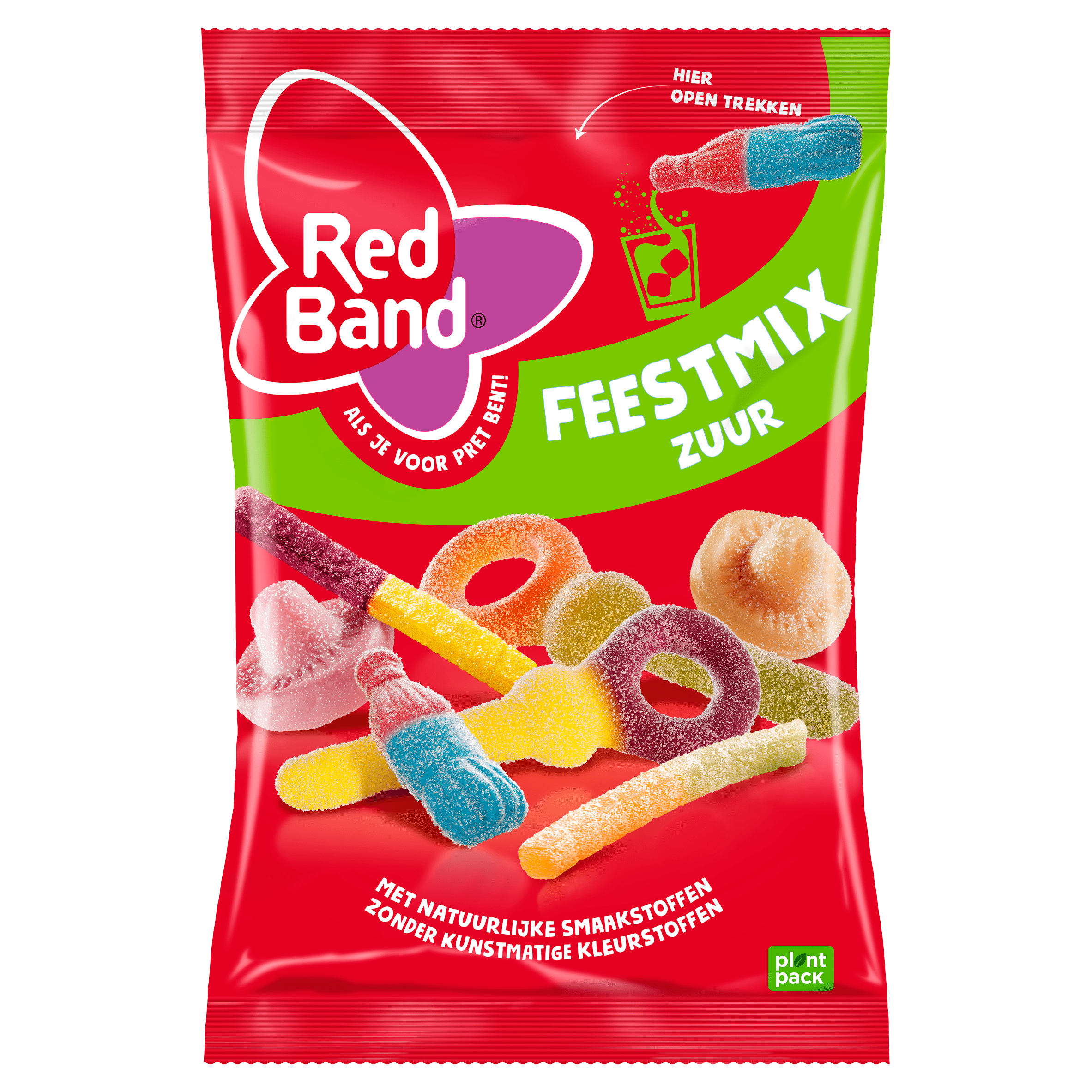 Redband Feestmix zuur Zak 295 g
