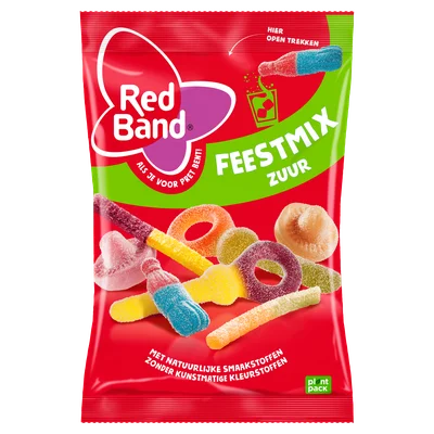 Redband Feestmix zuur Zak 295 g