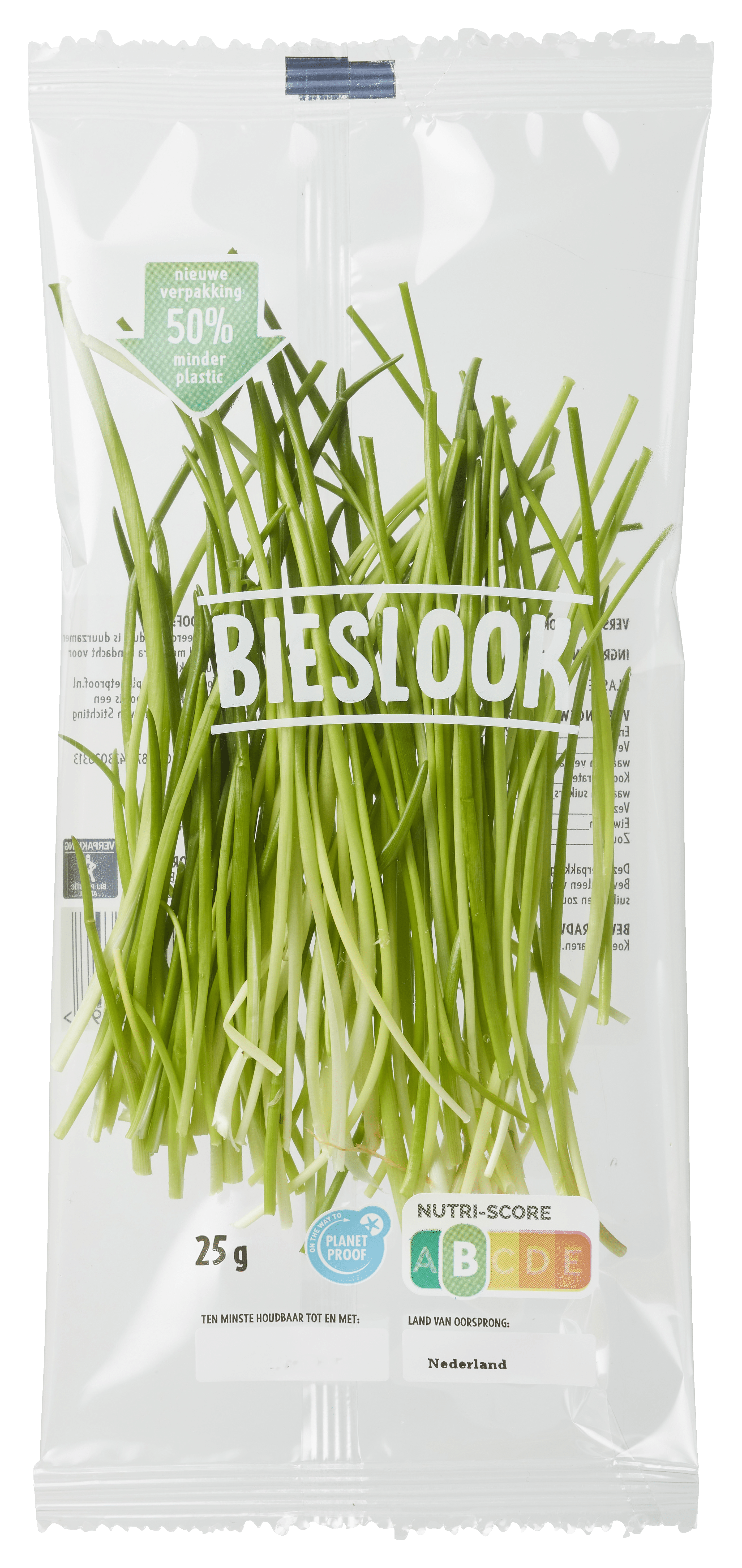 Neutraal Bieslook zakje Zak 25 g