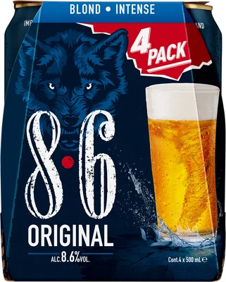 8.6 Original Blond Bier Set 2000 ml